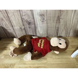 Zoobies Curious George 22 Plush Zipper Storage Carrier